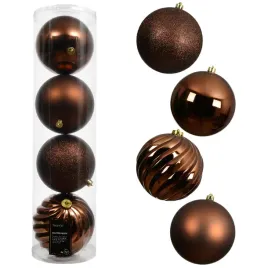 duze-plastikowe-bombki-choinkowe-14-cm-brazowe-ozdoby-nietlukace-4-szt
