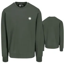 pitbull-west-coast-meska-bluza-bez-kaptura-small-logo-nugget-zielona-l