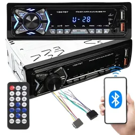 radio-samochodowe-bluetooth-usb-aux-sd-1-din-zestaw-glosnomowiacy-pilot