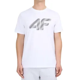 4f-t-shirt-meski-regular-koszulka-z-nadrukiem-m3342-bialy-m