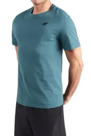 4f-t-shirt-meski-regular-koszulka-z-nadrukiem-logo-m2669-morska-zielen-l