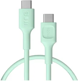 kabel-usb-c-usb-c-greencell-powerflex-30cm-pd-100w-zielony-silikonowy