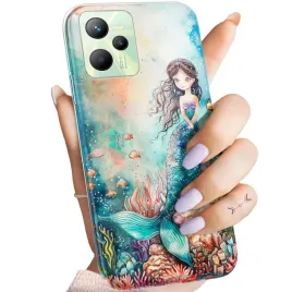 etui-do-realme-c53-4g-c51-note-50-wzory-syrenki-nimfy-morskie-panny