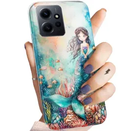 etui-do-xiaomi-redmi-note-12-wzory-syrenki-nimfy-morskie-panny-obudowa-case