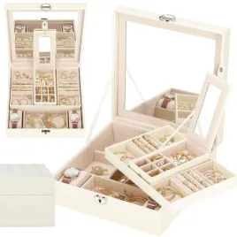 szkatulka-na-bizuterie-ekoskora-25x25x85-cm-kremowy-organizer-z-przegrodka