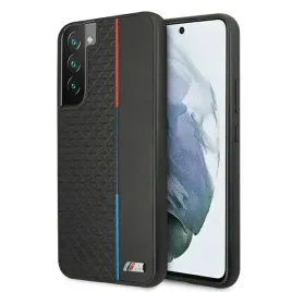 bmw-etui-hardcase-do-samsung-s22-s906-m-collection-triangles-czarny