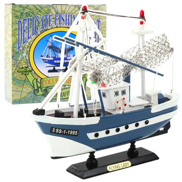 statek-model-kolekcjonerski-niebieski-marka-leantoys