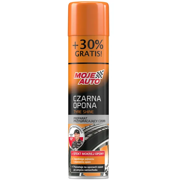MOJE AUTO Czarna Opona Czernidło Preparat do konserwacji opon 520ml