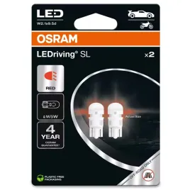osram-zarowka-ledowa-led-premium-new-w5w-red-czerwona-stop
