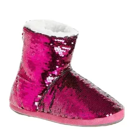 rozowe-wysokie-kapcie-damskie-z-cekinami-cieple-37-38