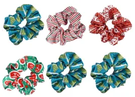 gumki-scrunchies-do-wlosow-bawelniane-elastyczne-prezent-6szt