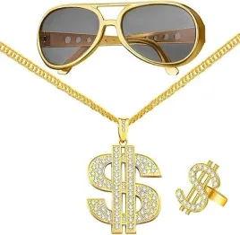 zestaw-rapera-hip-hop-80s-90s-zloty-lancuch-okulary-pierscionek
