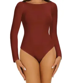 body-damskie-z-dlugim-rekawem-bordowe-2xl