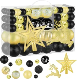 zestaw-bombki-choinkowe-102-ele-nietlukace-zloto-czarne-gwiazda-renifer