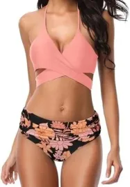 stroj-kapielowy-bikini-czarno-rozowy-w-kwiaty-r-m-shekini