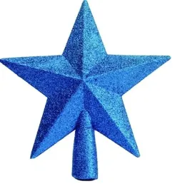 gwiazda-na-czubek-choinki-15cm-niebieska-brokat