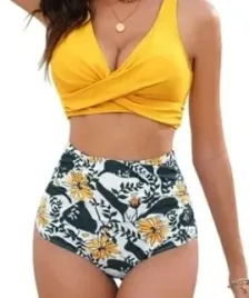 kostium-kapielowy-bikini-l-zolto-bialy