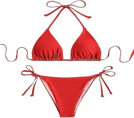 stroj-kapielowy-bikini-czerwony-wiazany-l