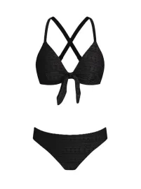 bikini-damskie-kwiatowe-wiazanie-czarne-r-l-cupshe