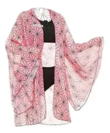 kostium-kapielowy-z-narzutka-cosplay-anime-3-czesci-czarno-rozowy-3xl