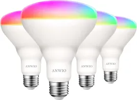 anwio-smart-zarowka-led-br30-e27-rgb-bluetooth-9w-alexa-4-szt