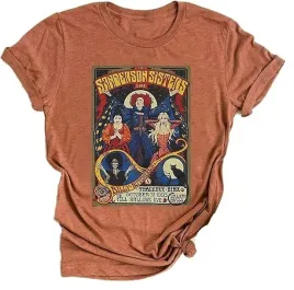 koszulka-damska-t-shirt-z-nadrukiem-pomaranczowa-m