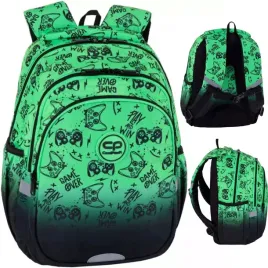 coolpack-jerry-plecak-szkolny-klasa-1-3-game-over-gradient-green-chlopiec
