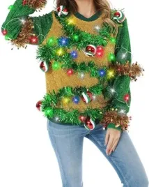 bluza-swiateczna-z-bombkami-i-swiatelkami-przebranie-zloto-zielona-xl