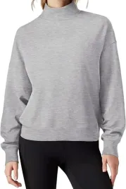 bluza-z-golfem-damska-luzna-szara-s