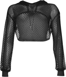 bluza-siateczkowa-krotka-z-kapturem-czarna-xl