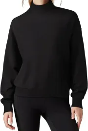 bluza-z-golfem-damska-luzna-czarna-s