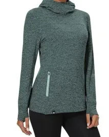 bluza-damska-z-kapturem-i-maska-niebieski-melanz-2xl