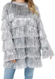 bluza-z-fredzlami-srebrna-imprezowa-przebranie-swiateczne-s-m