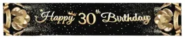 bieznik-na-stol-30-urodziny-happy-30th-birthday-czarno-zloty-35180-cm