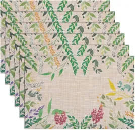 podkladki-stolowe-banchif-6-sztuk-wzor-roslinny-45x30-cm-bezowe