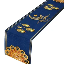 bieznik-ramadan-19035-cm-yrsorn-dekoracja-eid-mubarakgranatowy