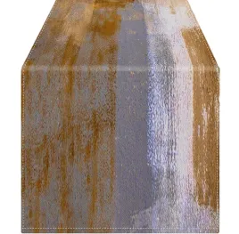 bieznik-dekoracyny-na-stol-33x183-cm-brazowy-lniany-nowoczesny
