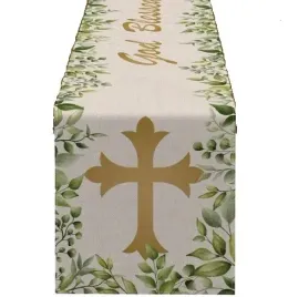 bieznik-juta-33267-cm-z-motywem-krzyza-dekoracja-komunijna-religijna