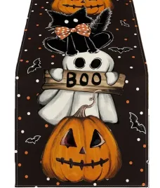 bieznik-obrus-na-halloween-duch-dynia-kot-czarny-40x100cm