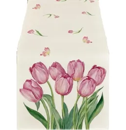 bieznik-wiosenny-40x140-cm-rozowe-kwiaty-dekoracja-stolu