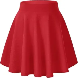 spodnica-mini-rozkloszowana-czerwona-xxl