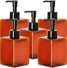 youngever-5x-butelki-z-pompka-360ml-bursztynowe-bez-bpa-wielofunkcyjne