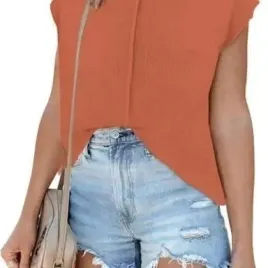 lekki-sweter-bez-rekawow-luzny-kroj-pomaranczowy-m-trendimax