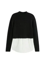 bodyflirt-sweter-z-koszulowa-wstawka-40-42