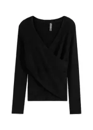 rainbow-sweter-prazkowany-kopertowy-czarny-40-42