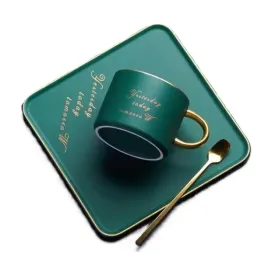 elegancka-filizanka-zielona-zestaw-200-ml-z-porcelany-kostnej