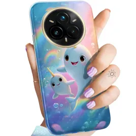 etui-do-realme-14-pro-plus-wzory-narwal-bajki-morskie-zwierzeta-obudowa