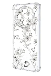 etui-oppo-find-x8-pro-kwiaty-3d-tpu-slim-case-lilia-przezroczyste