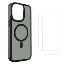 etui-magsafe-do-iphone-15-pro-2x-szklo-hartowane-miracase-czarne
