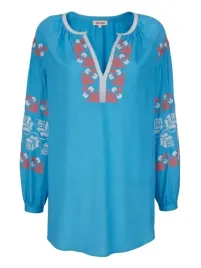 alba-moda-niebieska-bluzka-tunika-wzor-36
